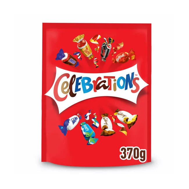 Celebrations Sharing Pouch 370g 10%Off