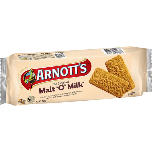 Arnott's Malt O Milk 250g