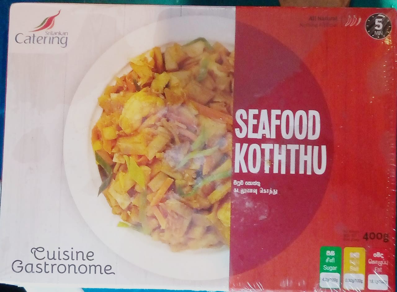 Seafood Koththu 400g by Sri Lankan Catering   10%Off