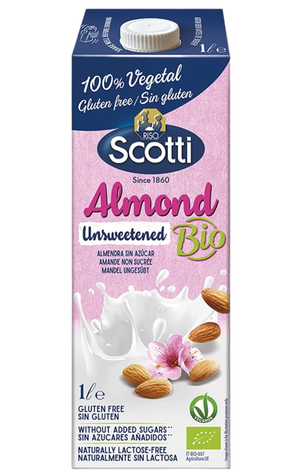 Riso Scotti Almond Unsweetened Drink 1l 10%Off