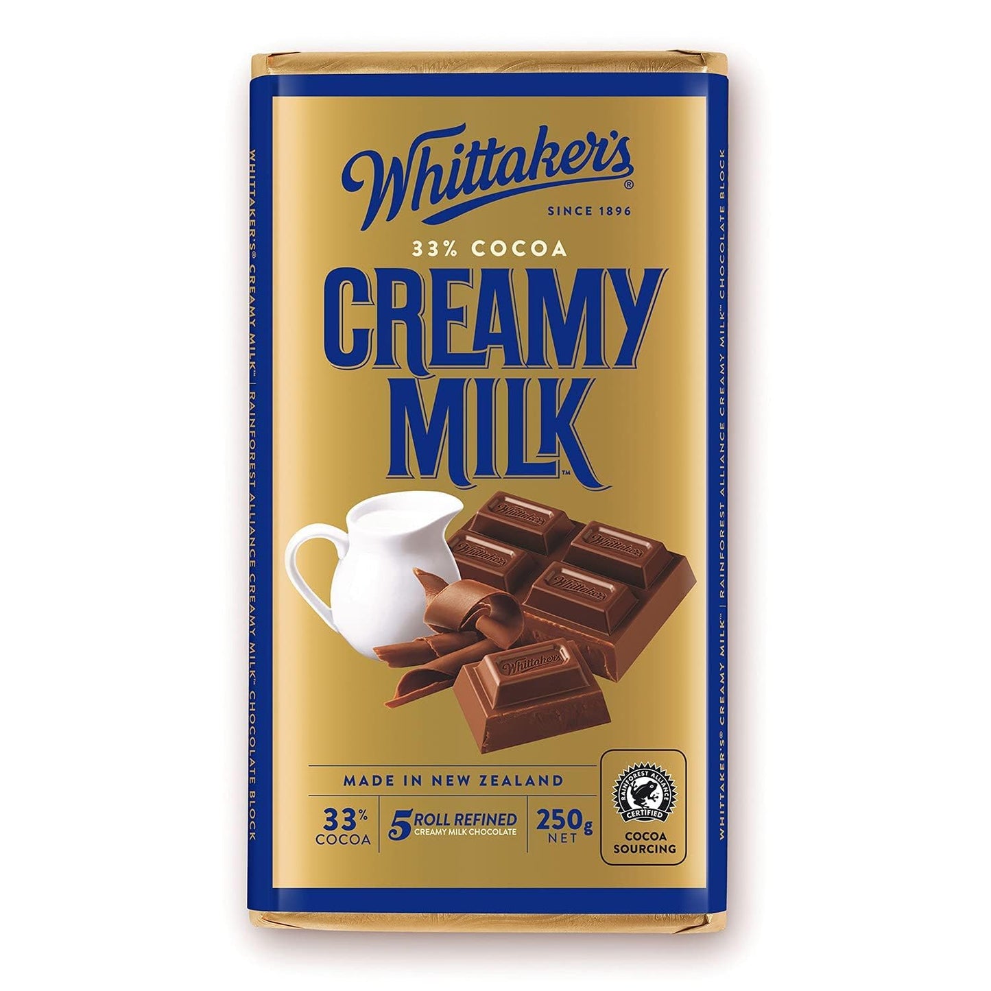 Whittaker's Creamy Milk Chocolate  250g