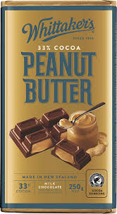 Whittaker's Peanut Butter Block 250g